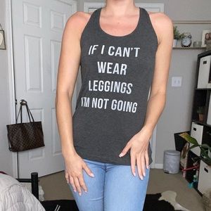 Size small Gray workout tank top